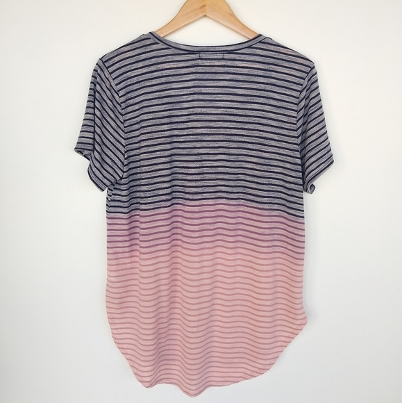 SALE 🛍️ MAURICES You're too close striped ombre top Womens size XL - Picture 5 of 8
